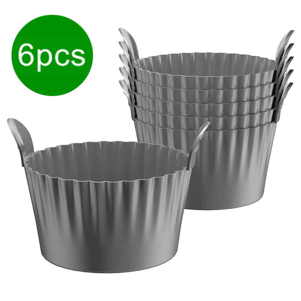 New Hot Air Fryer Silicone Baking Eggcup Mold Thickened
