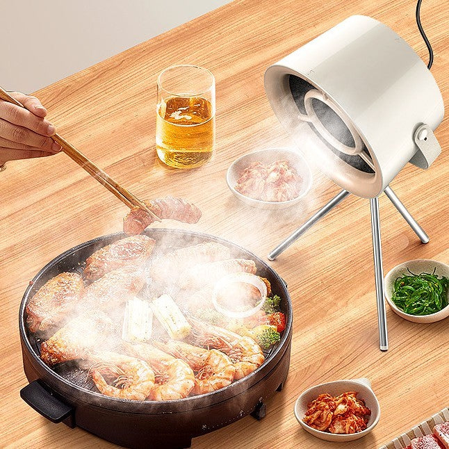 Portable Desktop Exhaust Fan Small Kitchen Hood Extractor