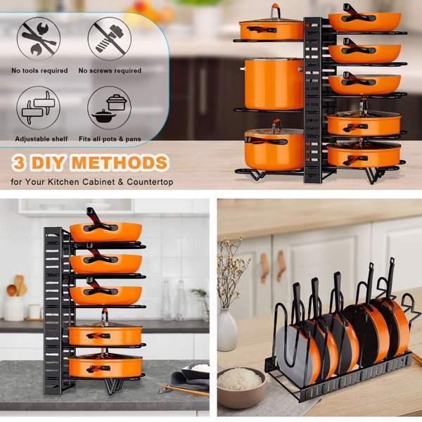 Kitchen Cabinets, Kitchenware Organizers, And Storage Racks
