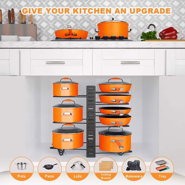 Kitchen Cabinets, Kitchenware Organizers, And Storage Racks